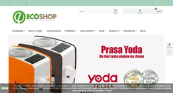 Desktop Screenshot of ecoshop.com.pl